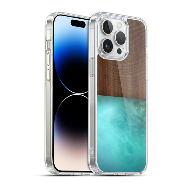 Alyn Spiller Wood & Resin Blocking Soft Gel Case for Apple iPhone 14 Pro Max & MagSafe