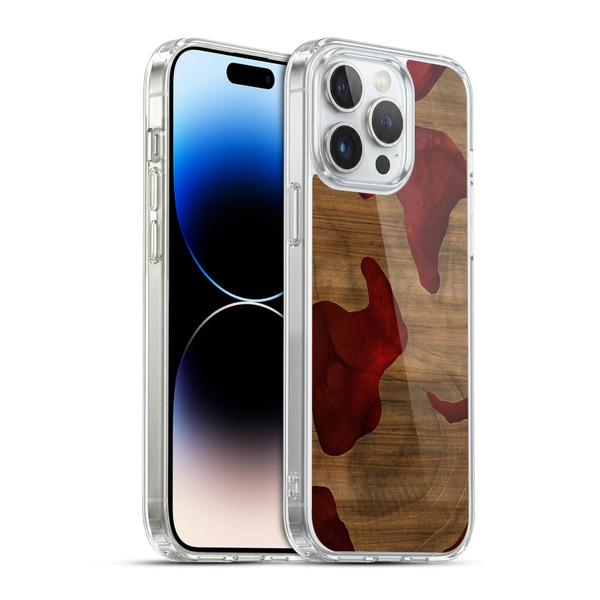 Alyn Spiller Wood & Resin Fire Soft Gel Case for Apple iPhone 14 Pro Max & MagSafe