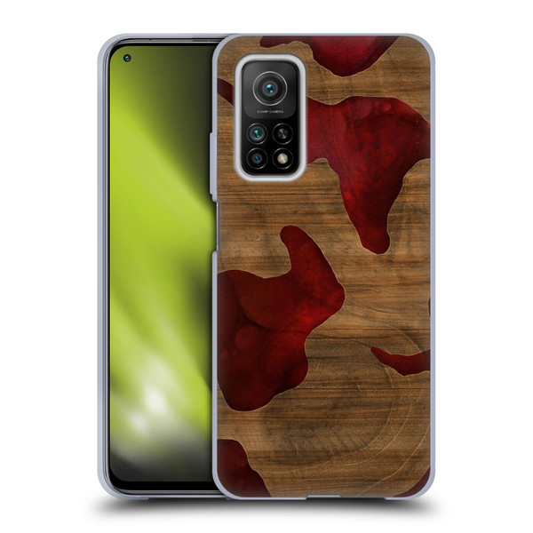 Alyn Spiller Wood & Resin Fire Soft Gel Case for Xiaomi Mi 10T 5G