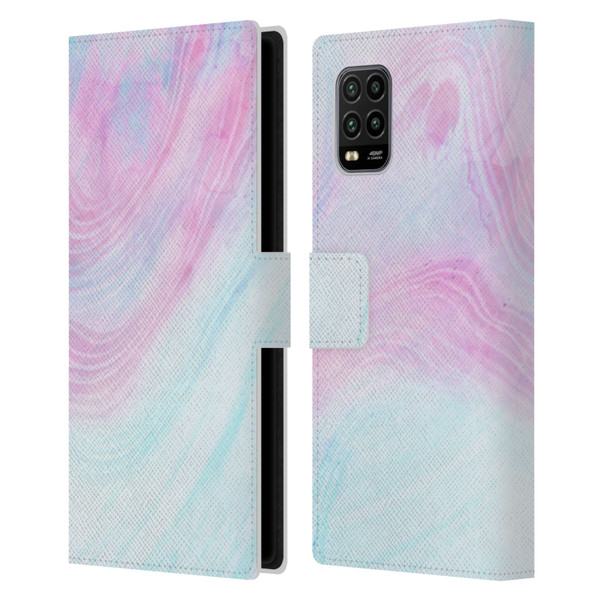 Alyn Spiller Marble Pastel Leather Book Wallet Case Cover For Xiaomi Mi 10 Lite 5G