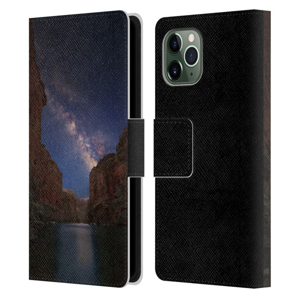 Royce Bair Nightscapes Grand Canyon Leather Book Wallet Case Cover For Apple iPhone 11 Pro