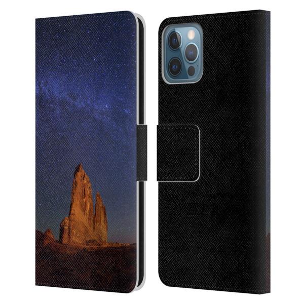 Royce Bair Nightscapes The Organ Stars Leather Book Wallet Case Cover For Apple iPhone 12 / iPhone 12 Pro