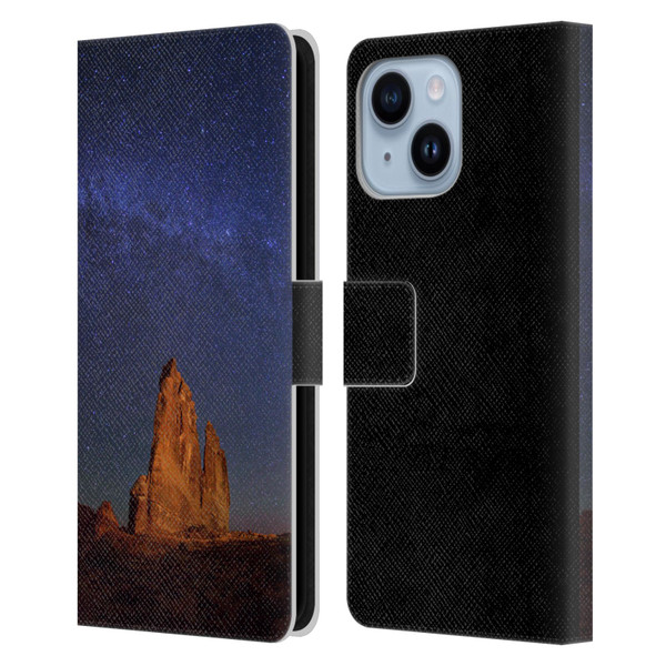 Royce Bair Nightscapes The Organ Stars Leather Book Wallet Case Cover For Apple iPhone 14 Plus