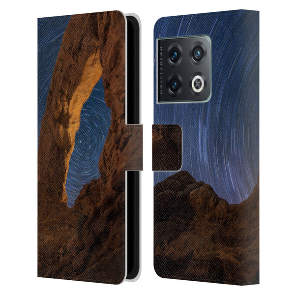 Royce Bair Nightscapes Star Trails Leather Book Wallet Case Cover For OnePlus 10 Pro