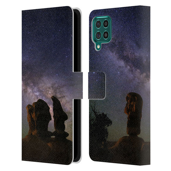 Royce Bair Nightscapes Devil's Garden Hoodoos Leather Book Wallet Case Cover For Samsung Galaxy F62 (2021)