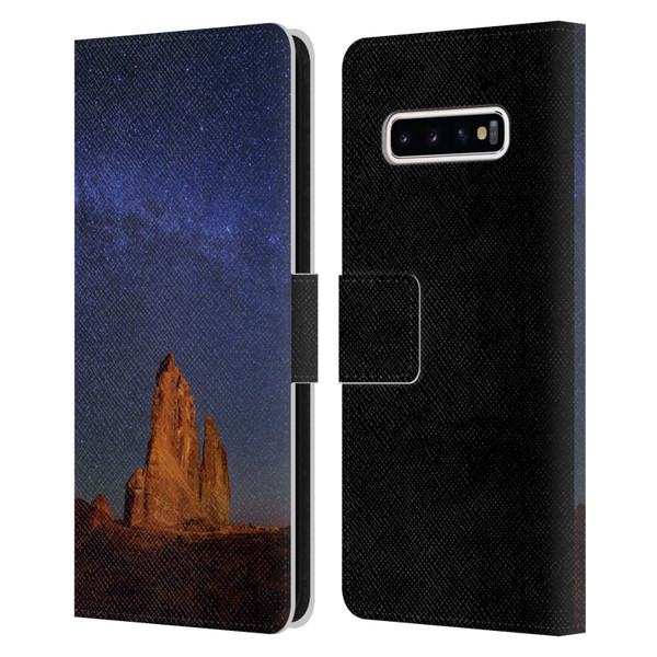 Royce Bair Nightscapes The Organ Stars Leather Book Wallet Case Cover For Samsung Galaxy S10+ / S10 Plus