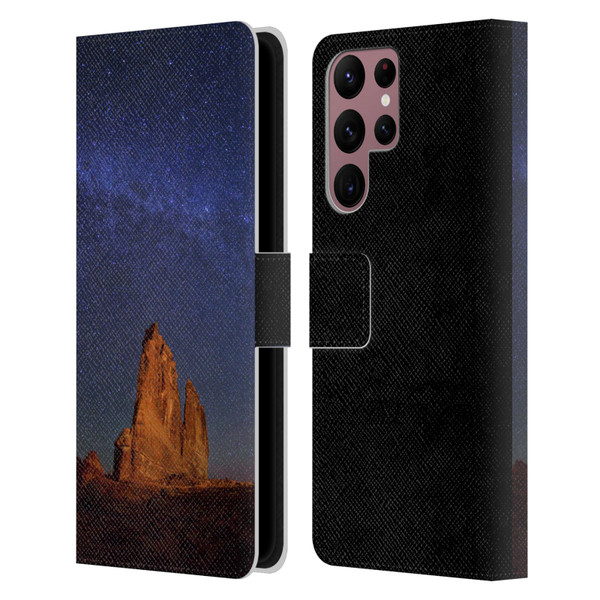 Royce Bair Nightscapes The Organ Stars Leather Book Wallet Case Cover For Samsung Galaxy S22 Ultra 5G
