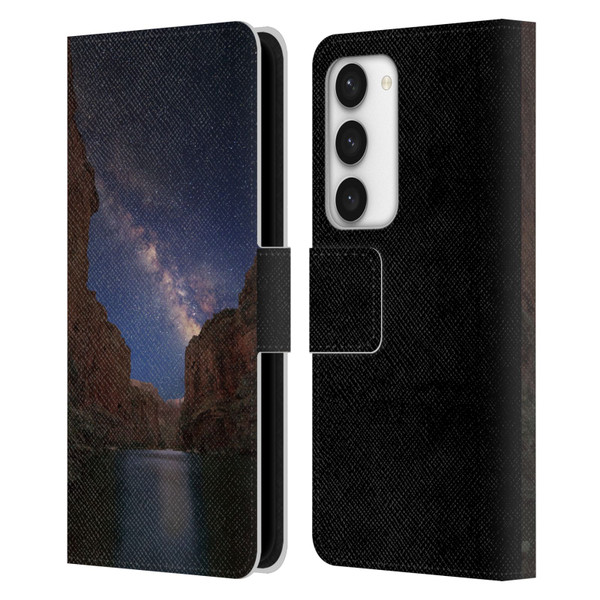 Royce Bair Nightscapes Grand Canyon Leather Book Wallet Case Cover For Samsung Galaxy S23 5G