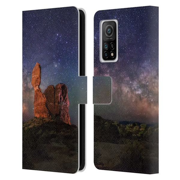 Royce Bair Nightscapes Balanced Rock Leather Book Wallet Case Cover For Xiaomi Mi 10T 5G