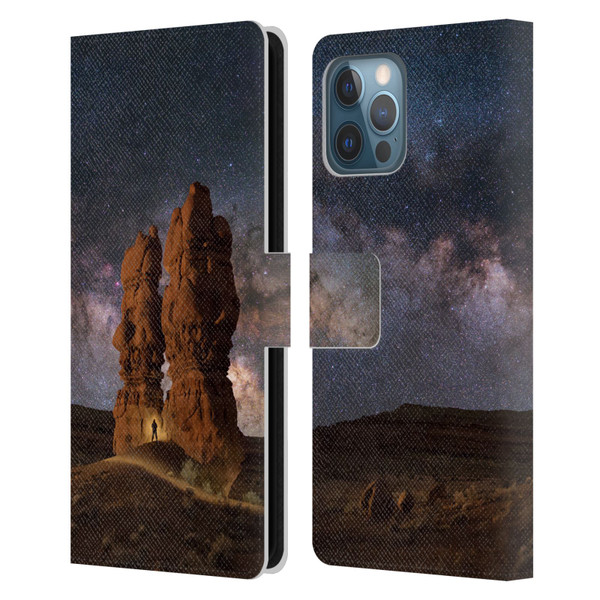 Royce Bair Photography Hoodoo Mania Leather Book Wallet Case Cover For Apple iPhone 12 Pro Max