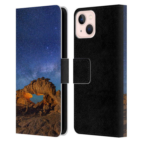 Royce Bair Photography Dragon Arch Leather Book Wallet Case Cover For Apple iPhone 13