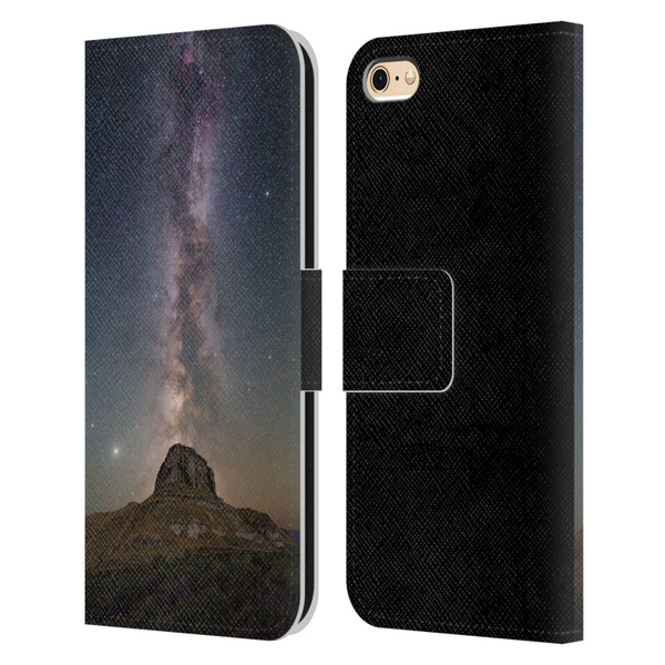 Royce Bair Photography Lone Rock Leather Book Wallet Case Cover For Apple iPhone 6 / iPhone 6s
