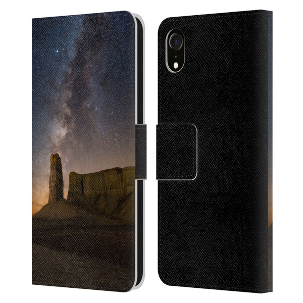 Royce Bair Photography Thumb Butte Leather Book Wallet Case Cover For Apple iPhone XR