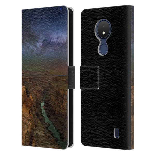 Royce Bair Photography Toroweap Leather Book Wallet Case Cover For Nokia C21