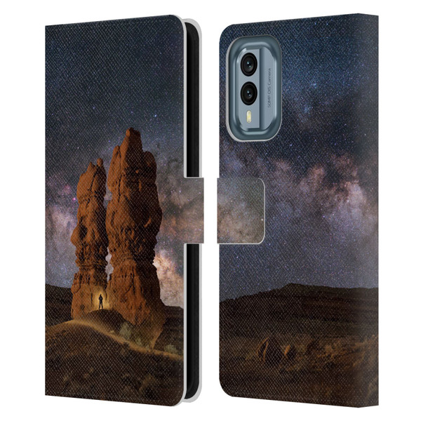 Royce Bair Photography Hoodoo Mania Leather Book Wallet Case Cover For Nokia X30