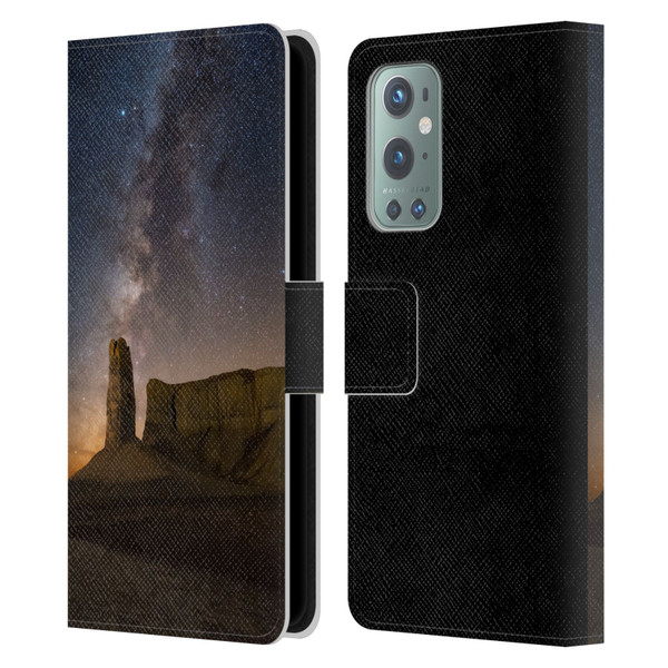 Royce Bair Photography Thumb Butte Leather Book Wallet Case Cover For OnePlus 9