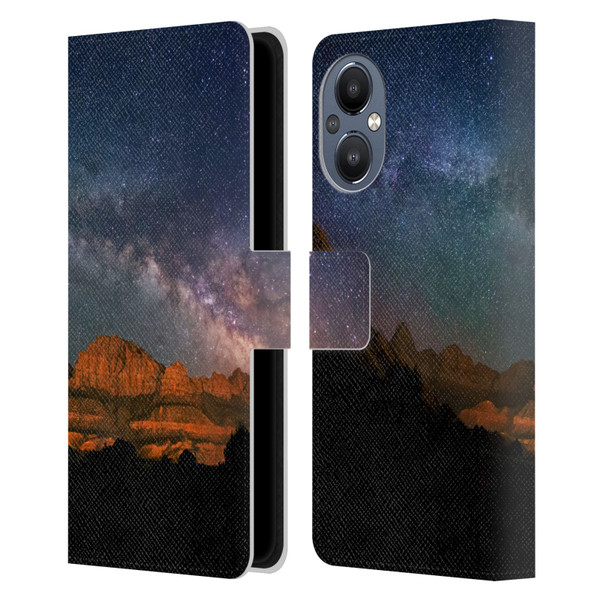 Royce Bair Photography Zions Leather Book Wallet Case Cover For OnePlus Nord N20 5G