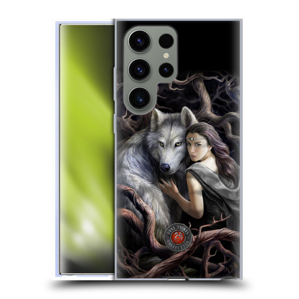 Anne Stokes Wolves 2 Soul Bond Soft Gel Case for Samsung Galaxy S23 Ultra 5G