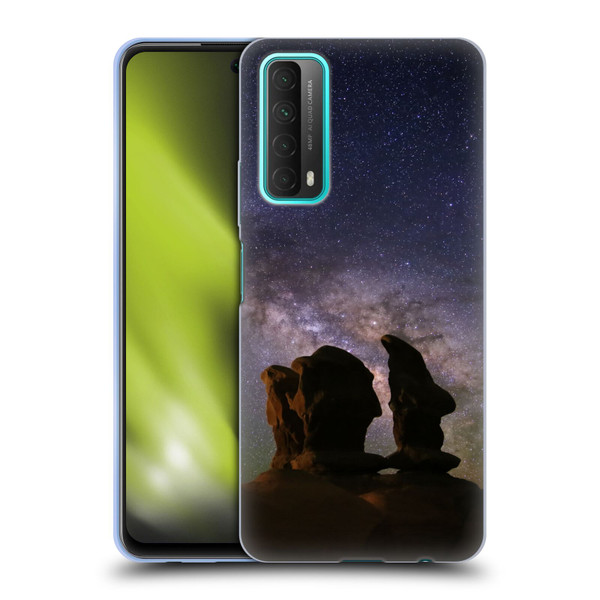 Royce Bair Nightscapes Devil's Garden Hoodoos Soft Gel Case for Huawei P Smart (2021)