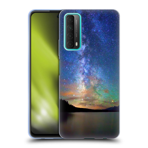 Royce Bair Nightscapes Jackson Lake Soft Gel Case for Huawei P Smart (2021)
