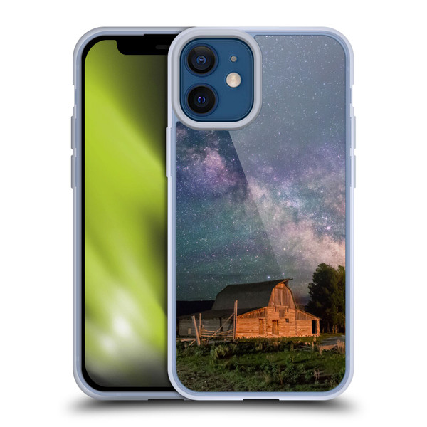 Royce Bair Nightscapes Grand Teton Barn Soft Gel Case for Apple iPhone 12 Mini