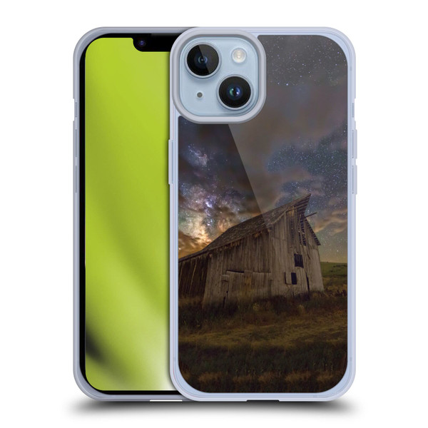 Royce Bair Nightscapes Bear Lake Old Barn Soft Gel Case for Apple iPhone 14