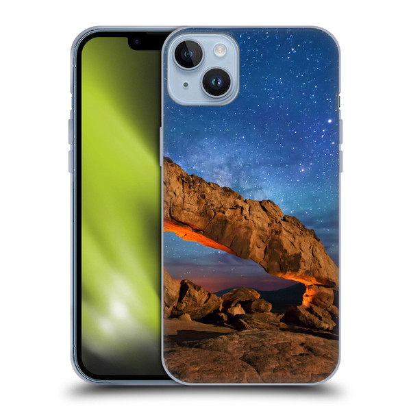Royce Bair Nightscapes Sunset Arch Soft Gel Case for Apple iPhone 14 Plus