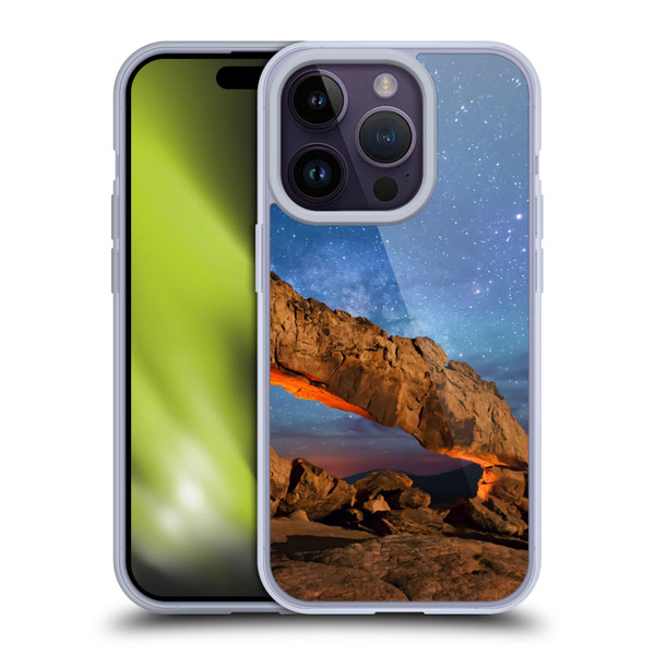 Royce Bair Nightscapes Sunset Arch Soft Gel Case for Apple iPhone 14 Pro