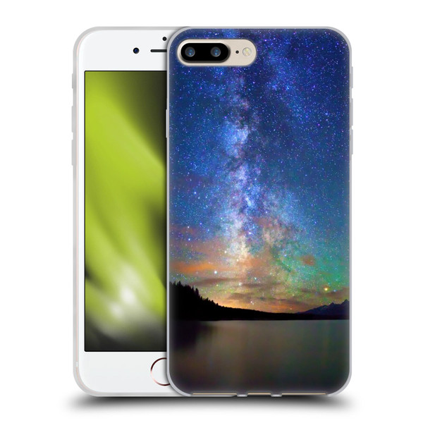 Royce Bair Nightscapes Jackson Lake Soft Gel Case for Apple iPhone 7 Plus / iPhone 8 Plus