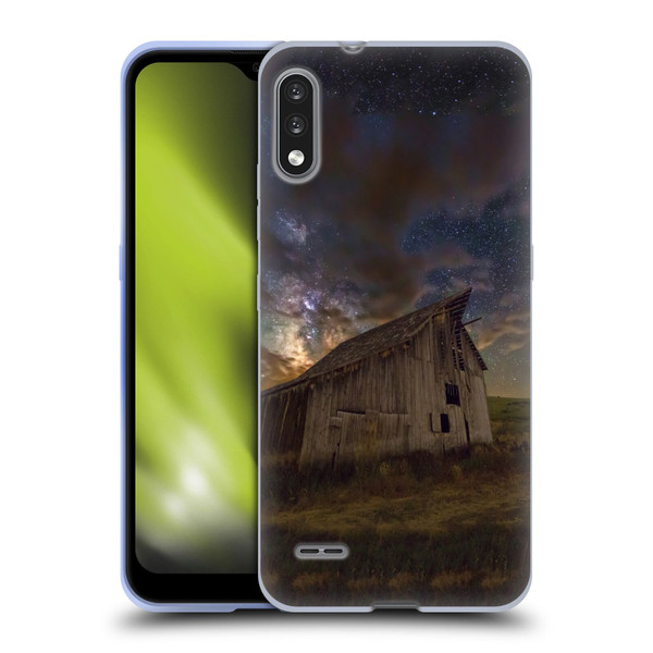 Royce Bair Nightscapes Bear Lake Old Barn Soft Gel Case for LG K22