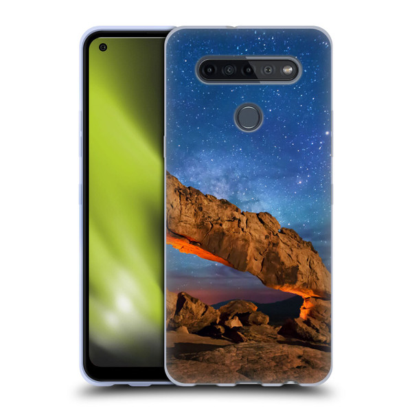 Royce Bair Nightscapes Sunset Arch Soft Gel Case for LG K51S
