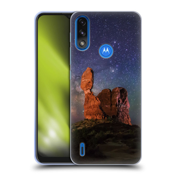 Royce Bair Nightscapes Balanced Rock Soft Gel Case for Motorola Moto E7 Power / Moto E7i Power
