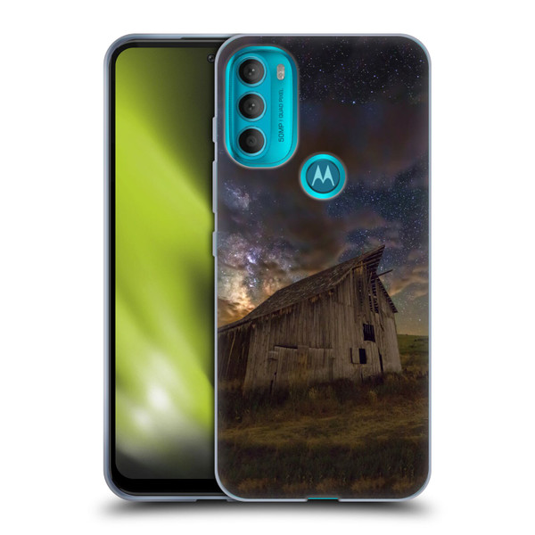 Royce Bair Nightscapes Bear Lake Old Barn Soft Gel Case for Motorola Moto G71 5G