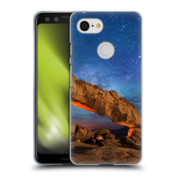 Royce Bair Nightscapes Sunset Arch Soft Gel Case for Google Pixel 3
