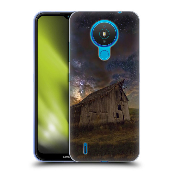Royce Bair Nightscapes Bear Lake Old Barn Soft Gel Case for Nokia 1.4