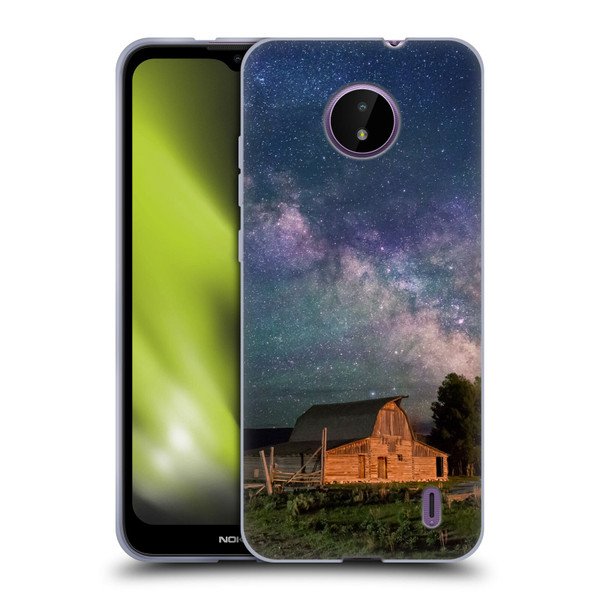Royce Bair Nightscapes Grand Teton Barn Soft Gel Case for Nokia C10 / C20