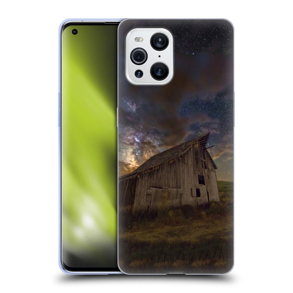Royce Bair Nightscapes Bear Lake Old Barn Soft Gel Case for OPPO Find X3 / Pro