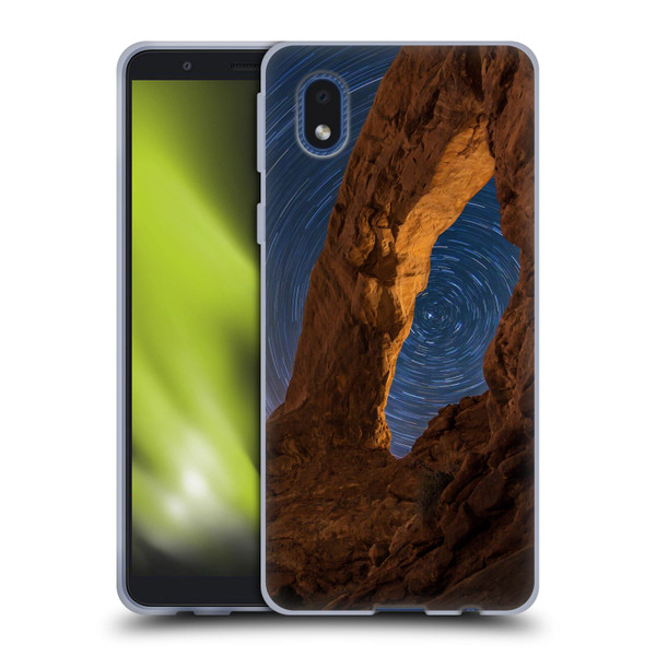 Royce Bair Nightscapes Star Trails Soft Gel Case for Samsung Galaxy A01 Core (2020)