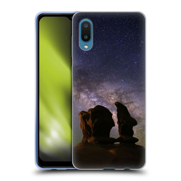 Royce Bair Nightscapes Devil's Garden Hoodoos Soft Gel Case for Samsung Galaxy A02/M02 (2021)