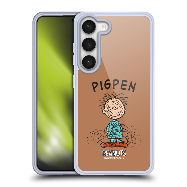 Peanuts Characters Pigpen Soft Gel Case for Samsung Galaxy S23 5G & MagSafe