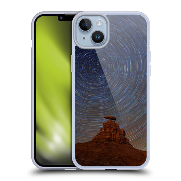 Royce Bair Photography Mexican Hat Rock Soft Gel Case for Apple iPhone 14 Plus