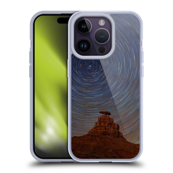 Royce Bair Photography Mexican Hat Rock Soft Gel Case for Apple iPhone 14 Pro