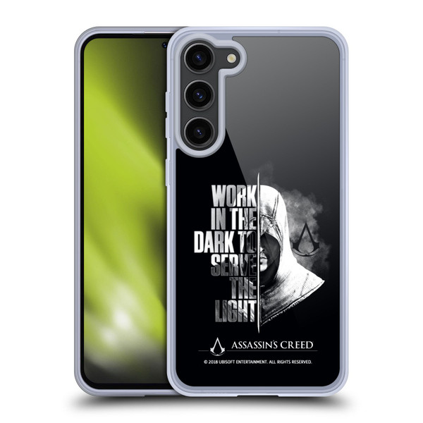 Assassin's Creed Legacy Typography Half Soft Gel Case for Samsung Galaxy S23+ 5G