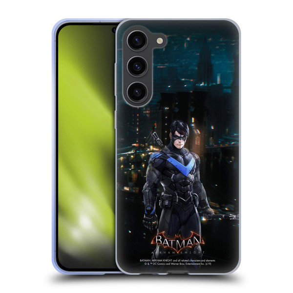 Batman Arkham Knight Characters Nightwing Soft Gel Case for Samsung Galaxy S23+ 5G