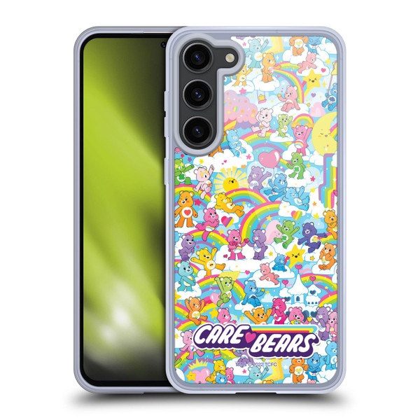 Care Bears 40th Anniversary Rainbow Soft Gel Case for Samsung Galaxy S23+ 5G