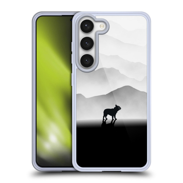 Klaudia Senator French Bulldog Free Soft Gel Case for Samsung Galaxy S23 5G