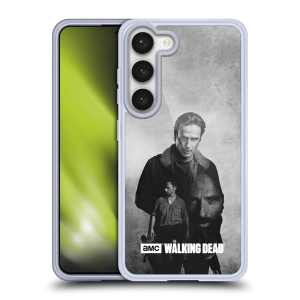 AMC The Walking Dead Double Exposure Rick Soft Gel Case for Samsung Galaxy S23 5G