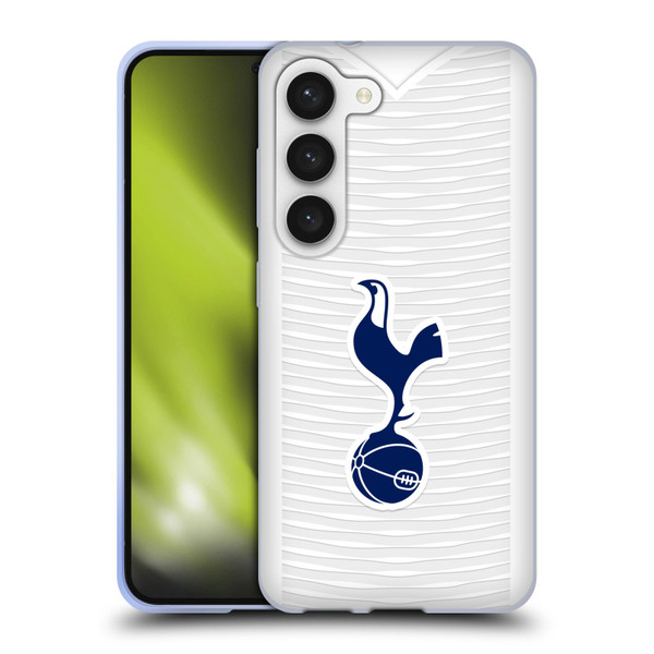 Tottenham Hotspur F.C. 2021/22 Badge Kit Home Soft Gel Case for Samsung Galaxy S23 5G