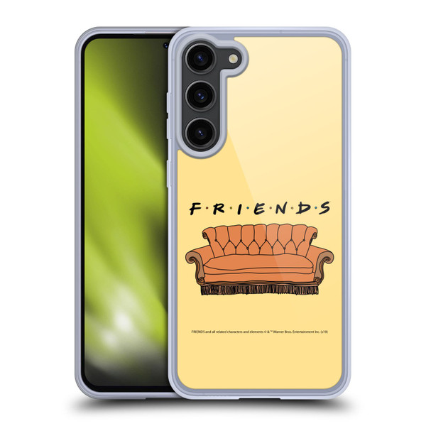 Friends TV Show Iconic Couch Soft Gel Case for Samsung Galaxy S23+ 5G & MagSafe