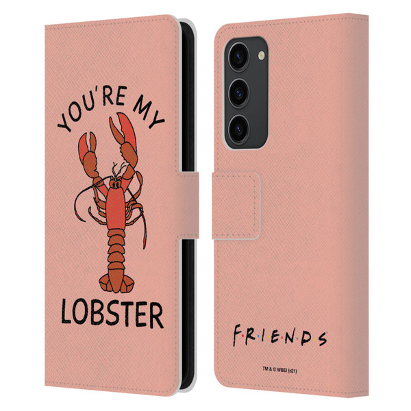 Friends TV Show Iconic Lobster Leather Book Wallet Case Cover For Samsung Galaxy S23+ 5G
